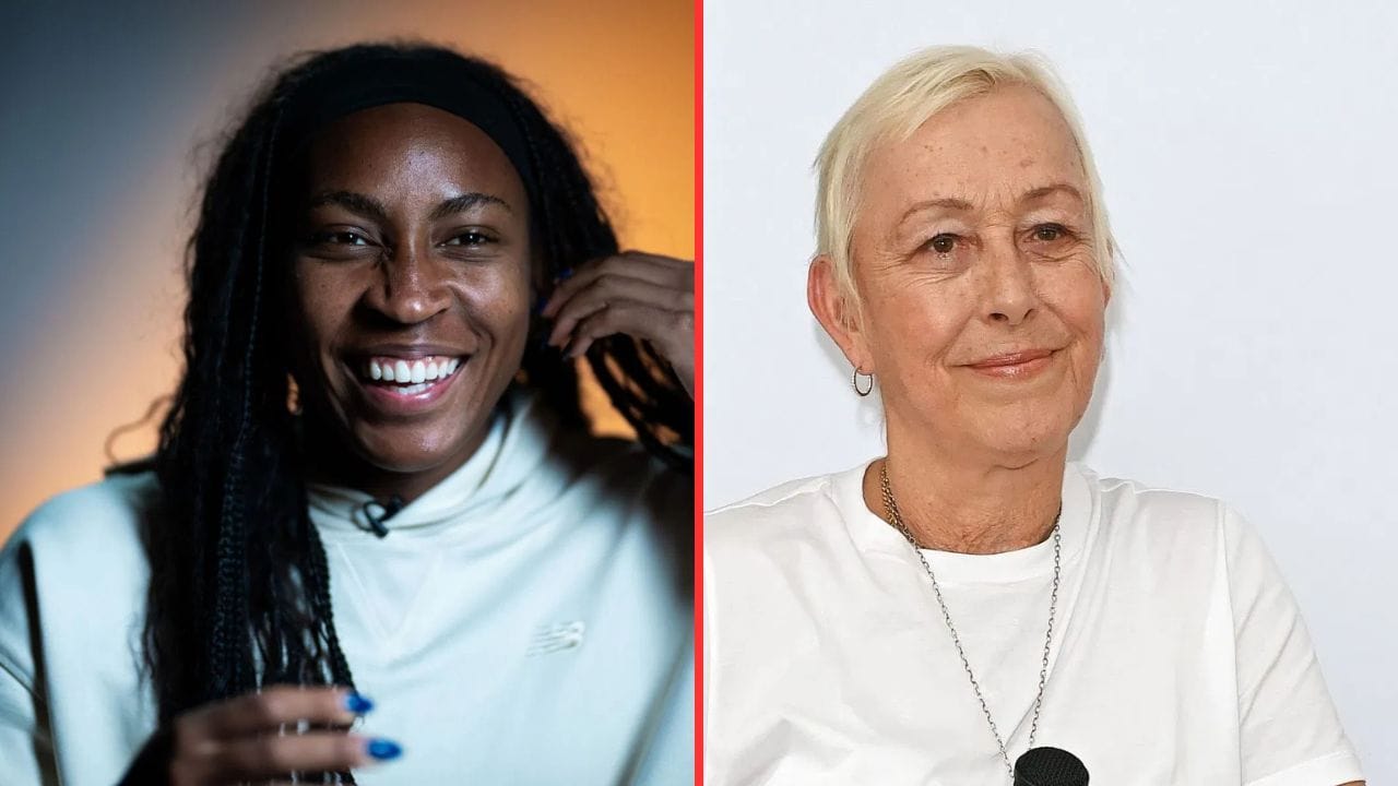 WATCH: Coco Gauff casually walks on her hands, leaves Martina Navratilova stunned with Wimbledon interview flex