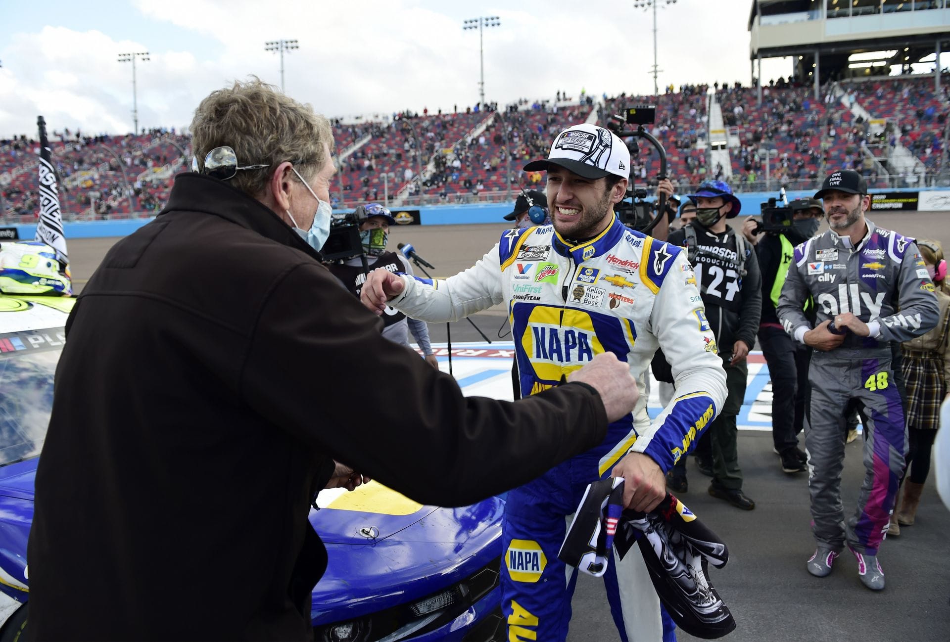 "He pushes himself for sure": Chase Elliott opens up on why his 70-year-old father Bill Elliott refuses to stop racing