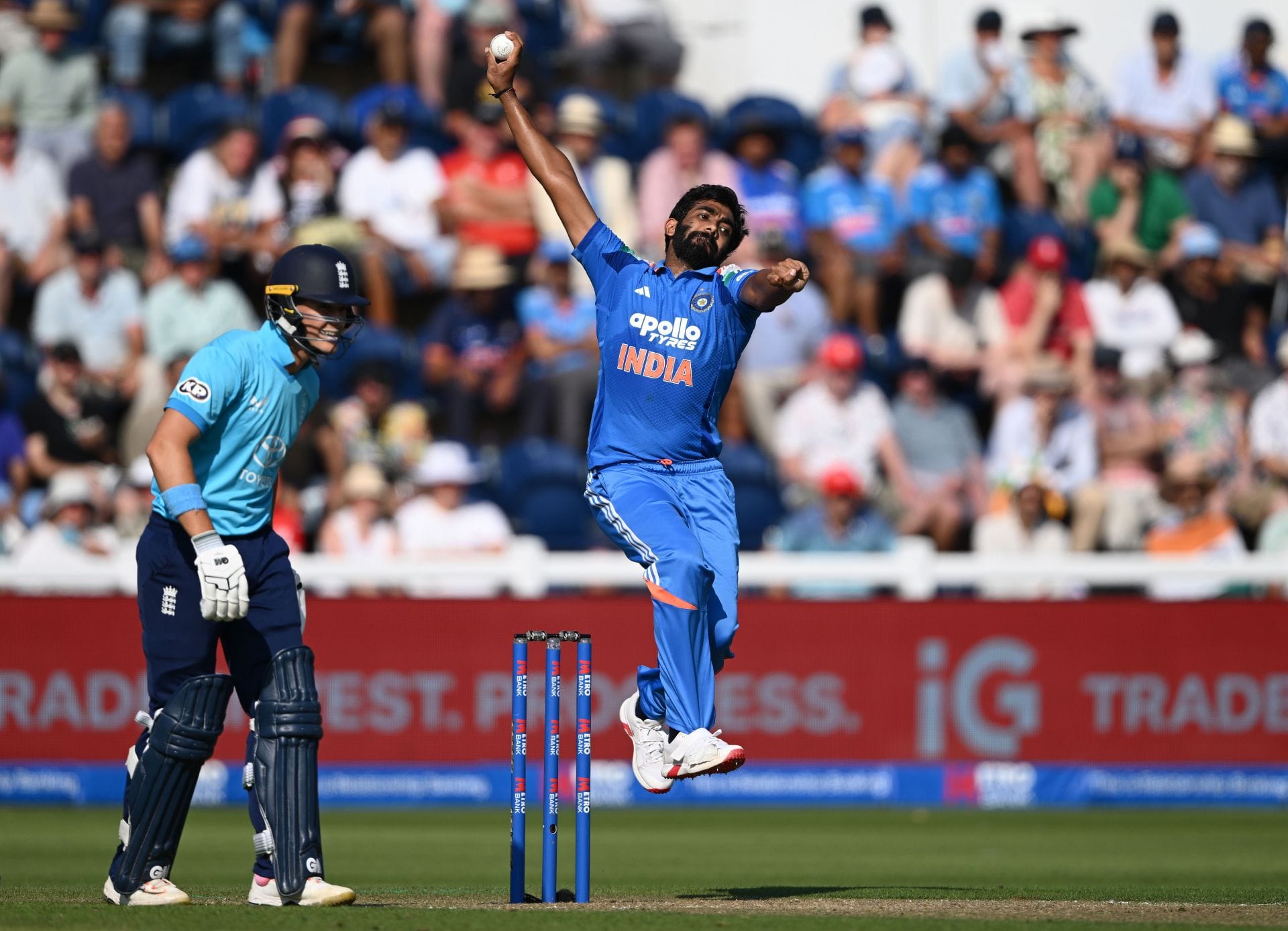 3 times Jasprit Bumrah picked up a wicket off the first ball of the innings ft. ENG vs IND 2026 2nd ODI