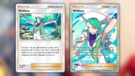 Todas as variantes de Wallace vistas no jogo (Imagem via The Pokémon Company)