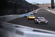 Christopher Bell (20) and Joey Logano (22) - NASCAR Brickyard 400. Source: Getty