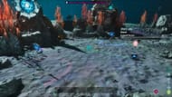 Quadra do Space Jam em ARK Survival Ascended Genesis 1 (imagem via Studio Wildcard)
