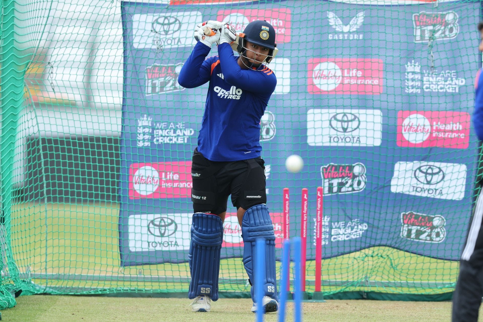 Vaibhav Suryavanshi lights up Team India's net session with some fiery strokes ahead of ENG vs IND 2026 1st T20I [Watch]