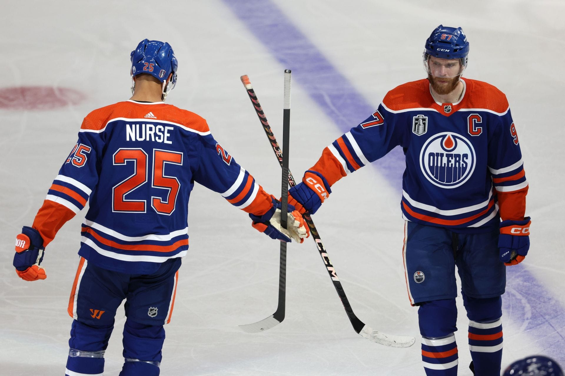 Connor McDavid, Leon Draisaitl & his wife Celeste react to Darnell Nurse's trade from Oilers to Sharks - "Gonna miss ya"