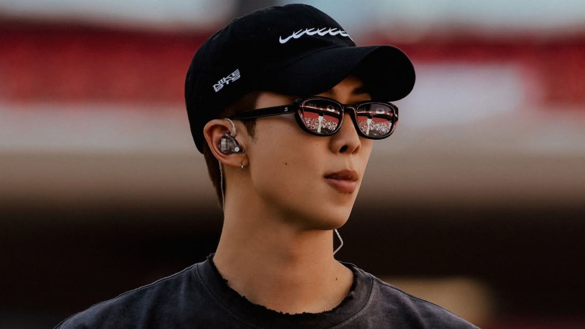 "Hope we have a reveal soon" - Fans react after spotting a back tattoo on BTS' RM during ARIRANG Brussels Day 2 soundcheck