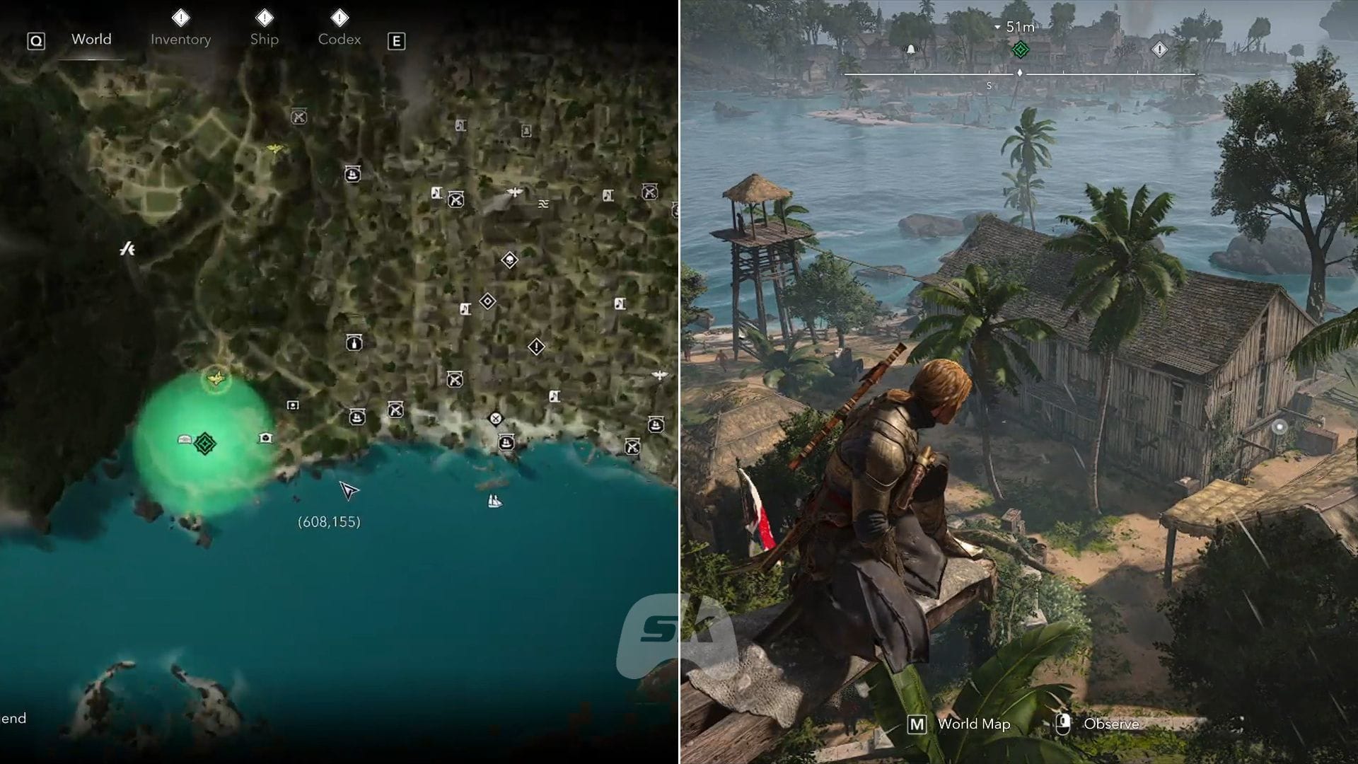 Look for this barn at Kingston (Image via Sportskeeda Gaming || Ubisoft)