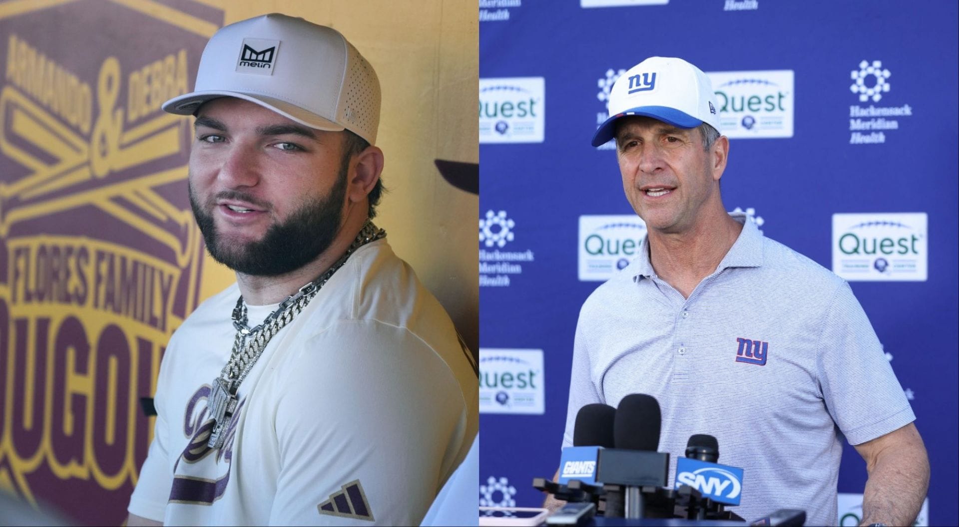 "John Harbaugh wants to run the ball first": Giants insider discusses Cam Skattebo getting full practice day at training camp after ankle dislocation
