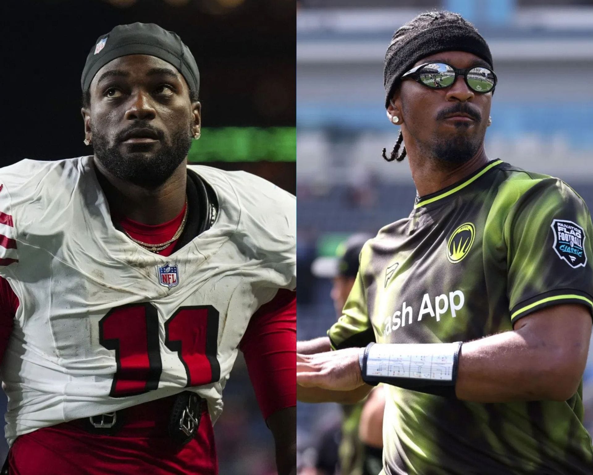 Brandon Aiyuk gets bombarded by Jayden Daniels' fans for throwing shade at Commanders' $37,746,650 QB's mother