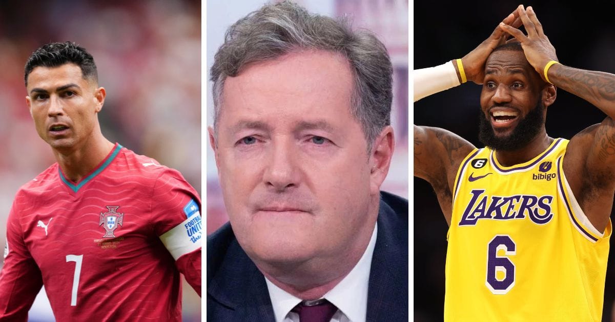 "He's the Cristiano Ronaldo of basketball" - Piers Morgan hails LeBron James as latter joins Philadelphia 76ers