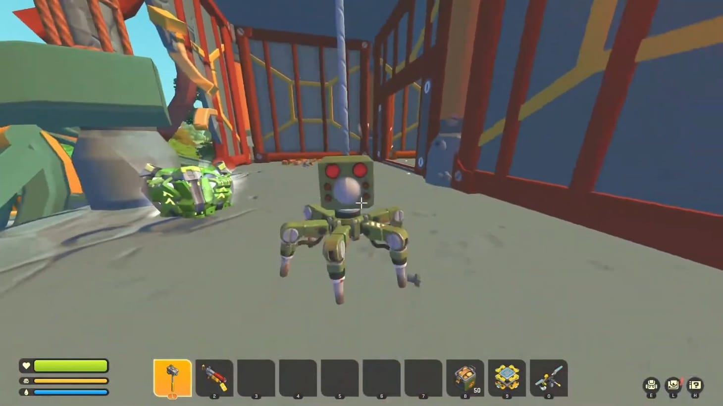 All enemies in Scrap Mechanic