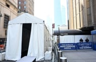 A cidade de Nova York se prepara para rumores de casamento de Taylor Swift e Travis Kelce: vistas gerais do Madison Square Garden em 2 de julho de 2026, na cidade de Nova York. (Fonte: Getty)
