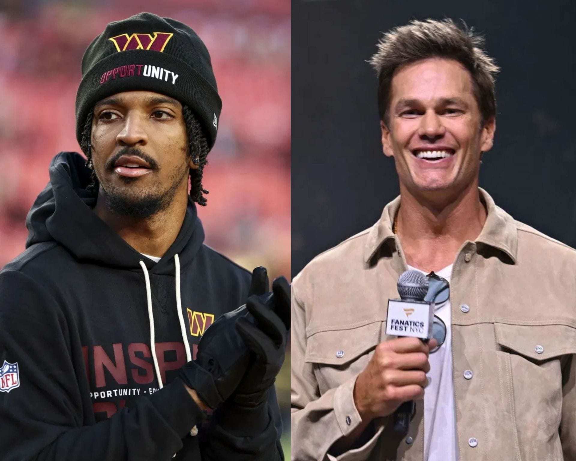 "He's there to answer the phone": Jayden Daniels gets honest about his relationship with Tom Brady
