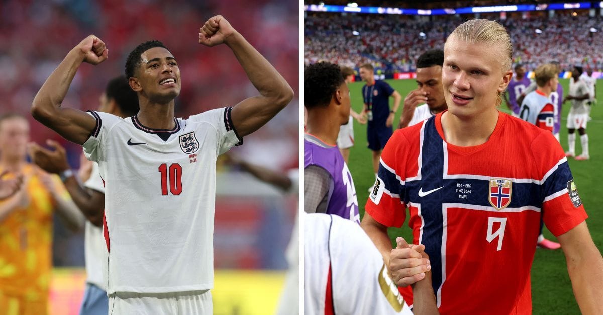 Jude Bellingham reacts to Erling Haaland's FIFA World Cup post after England's triumph over Norway 
