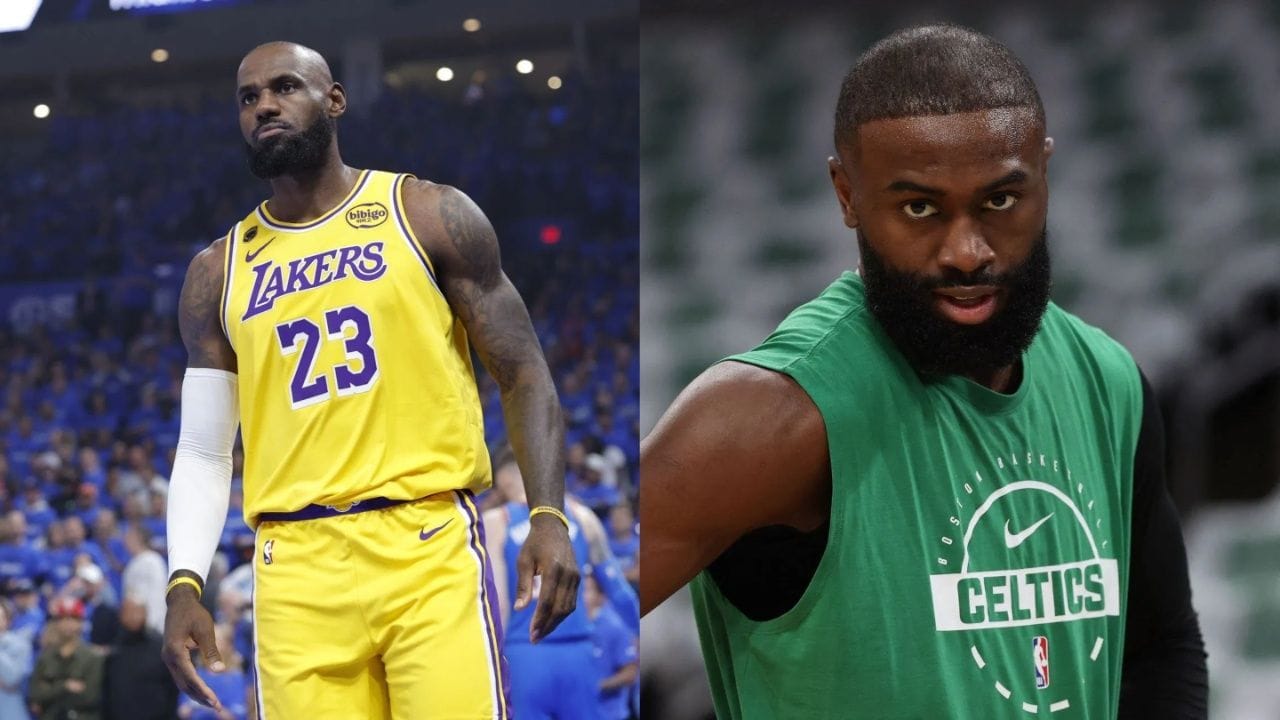 "Isn’t that technically tampering?", "Speed doing Klutch work for free" - NBA Fans Go Wild As Jaylen Brown Publicly Recruits LeBron James to the 76ers