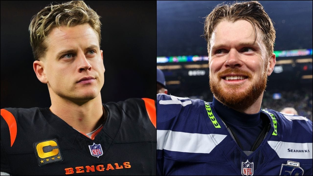 "GMs don’t know what the hell to do": Colin Cowherd sounds off on Sam Darnold snub from top 10 QB list with glaring Joe Burrow comparison
