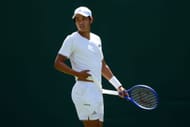 Aluno Tien em Wimbledon 2026. (Fonte: Getty)