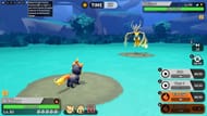 Um Volcrest em batalha (Imagem via Roblox)