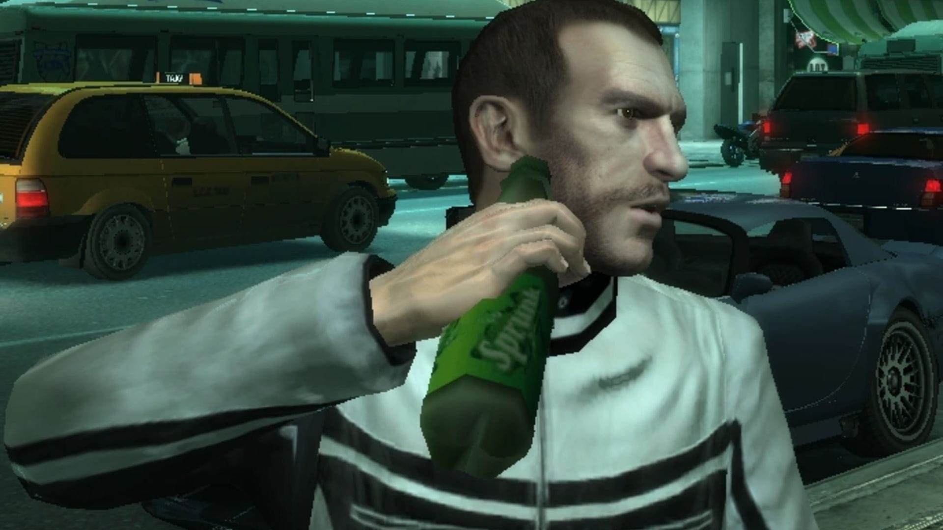 Niko tendo Sprunk (Imagem via Rockstar Games || GTA Wiki)