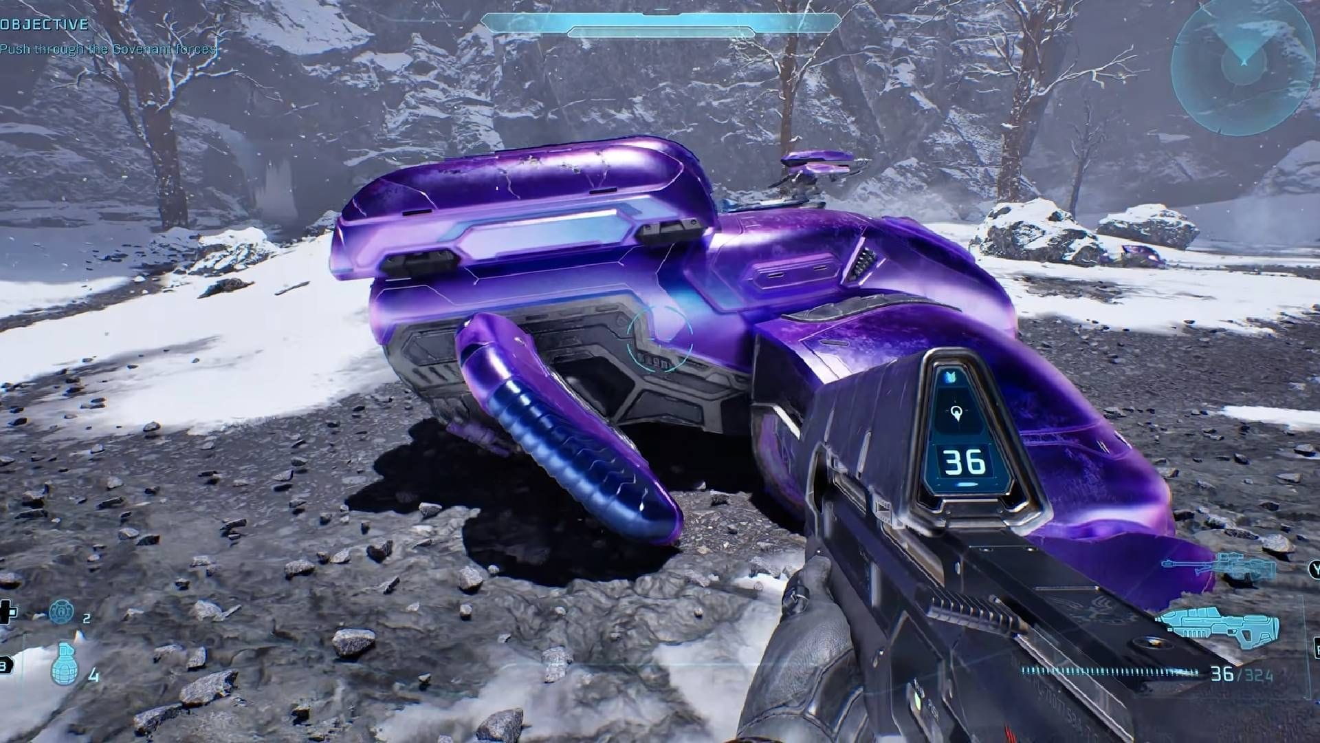 Wraith is a heavily armed hover tank (Image via Xbox Game Studios || YouTube@BlueThunderGaming)