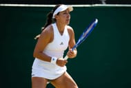Jessica Pegula no campeonato - Wimbledon. (Fonte: Getty)