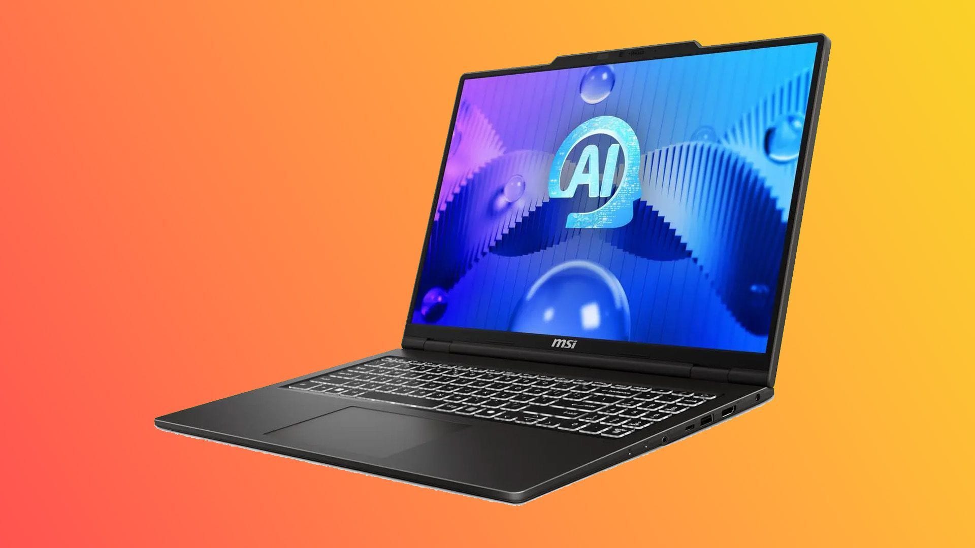 MSI Venture 16 AI (Image via MSI)