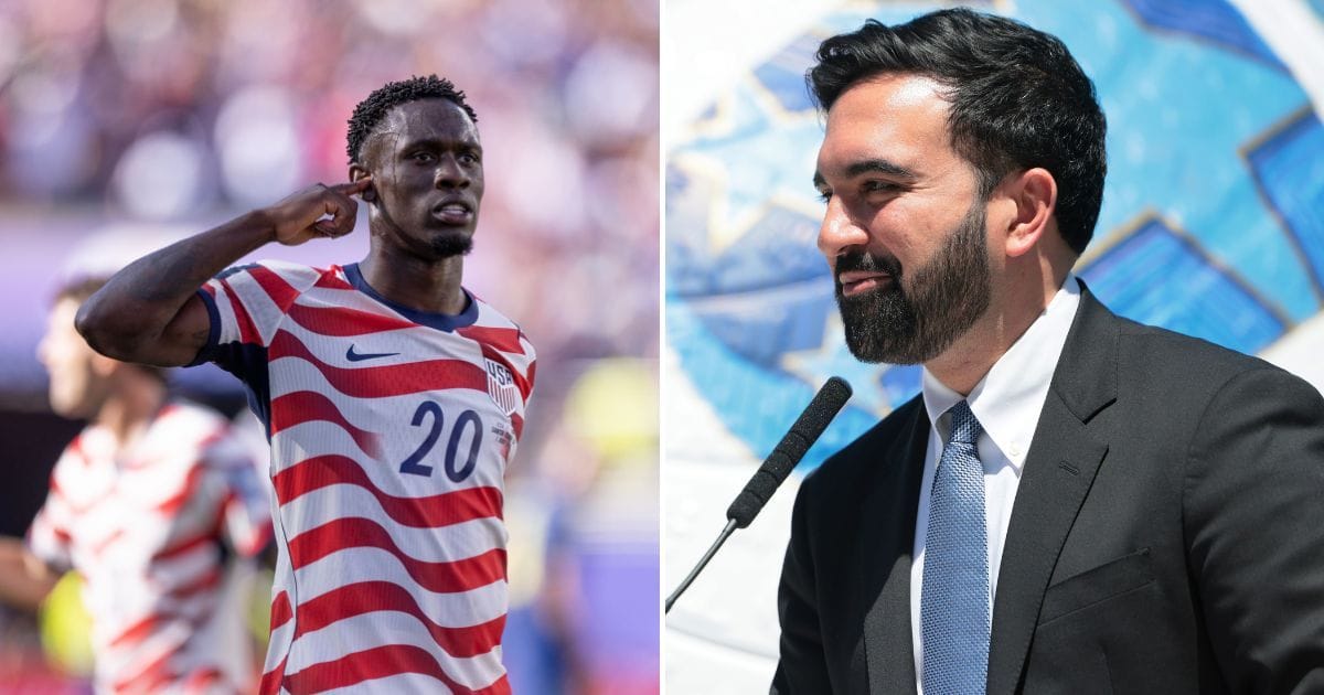 NYC Mayor Zohran Mamdani reacts with Jose Mourinho quote after being asked to react to Folarin Balogun’s FIFA World Cup red card decision