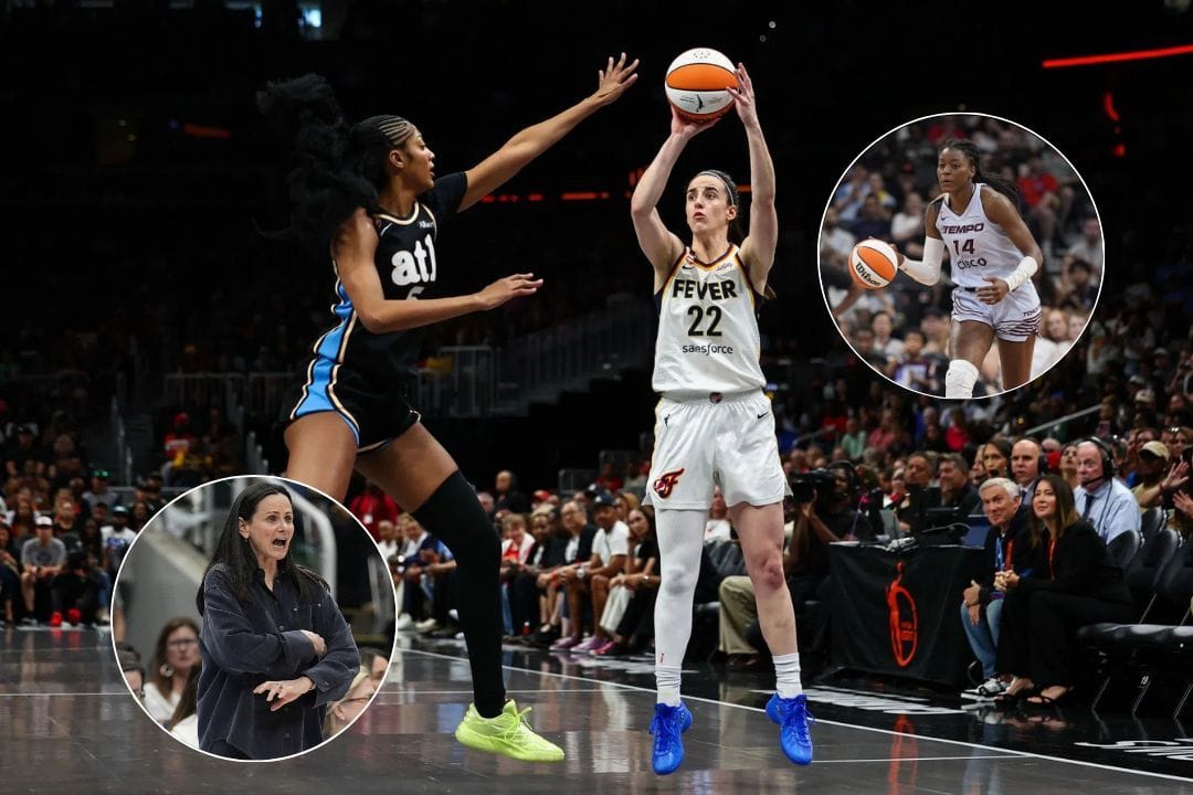 "Overly Weird Wish Nothing But Worst": Angel Reese Fans Rip Temi Fagbenle Over 'Racially Charged' Caitlin Clark Comparison in Sandy Brondello Defense