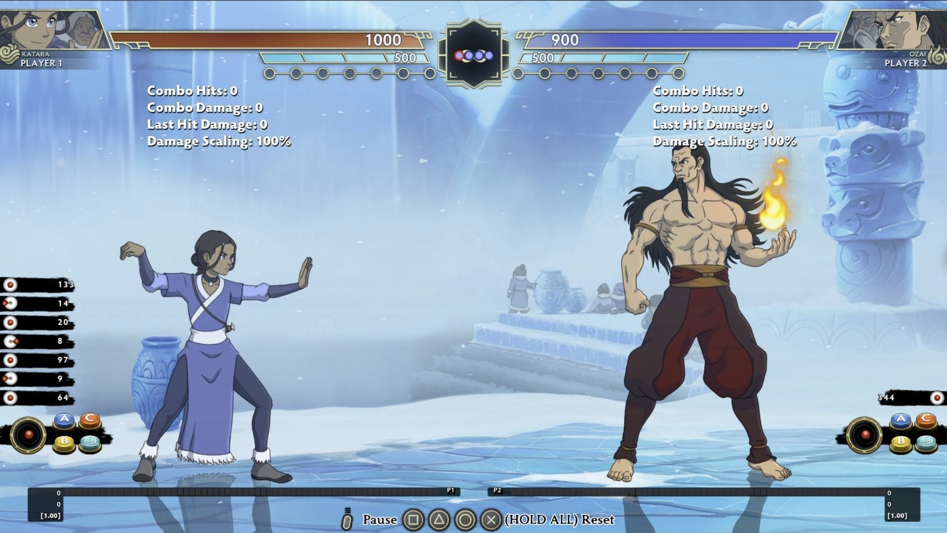 Avatar Legends The Fighting Game: Katara Combo Guide
