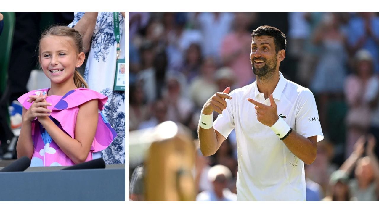 Novak Djokovic reveals daughter Tara as secret mastermind behind Wimbledon dance celebration