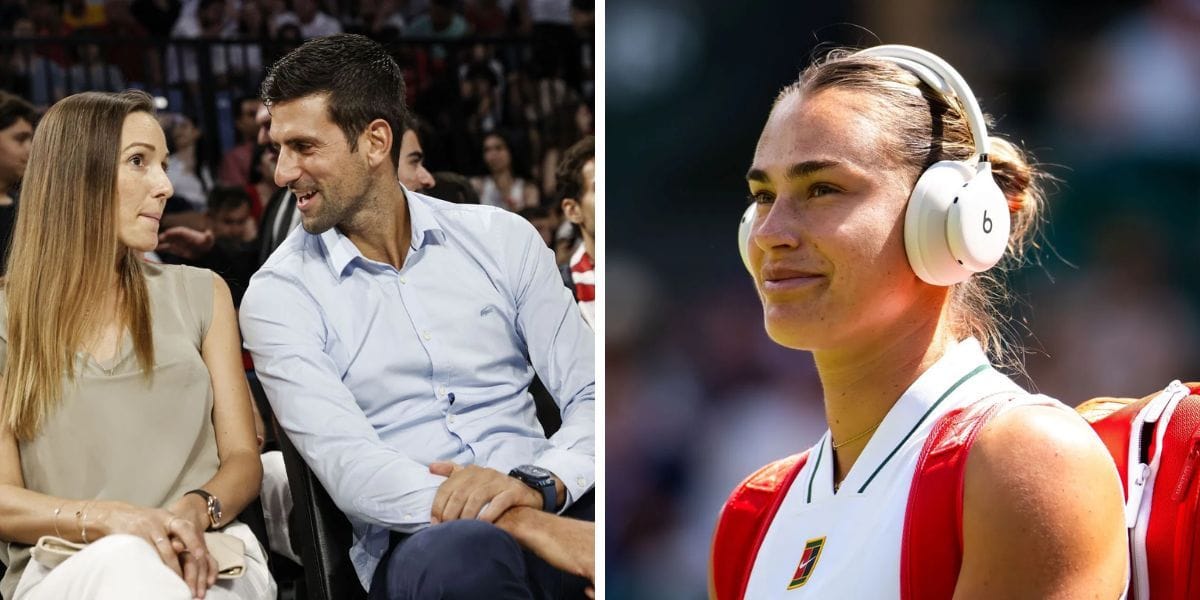 Novak Djokovic's wife Jelena turns peacemaker as husband & Aryna Sabalenka threaten to blow up friendship