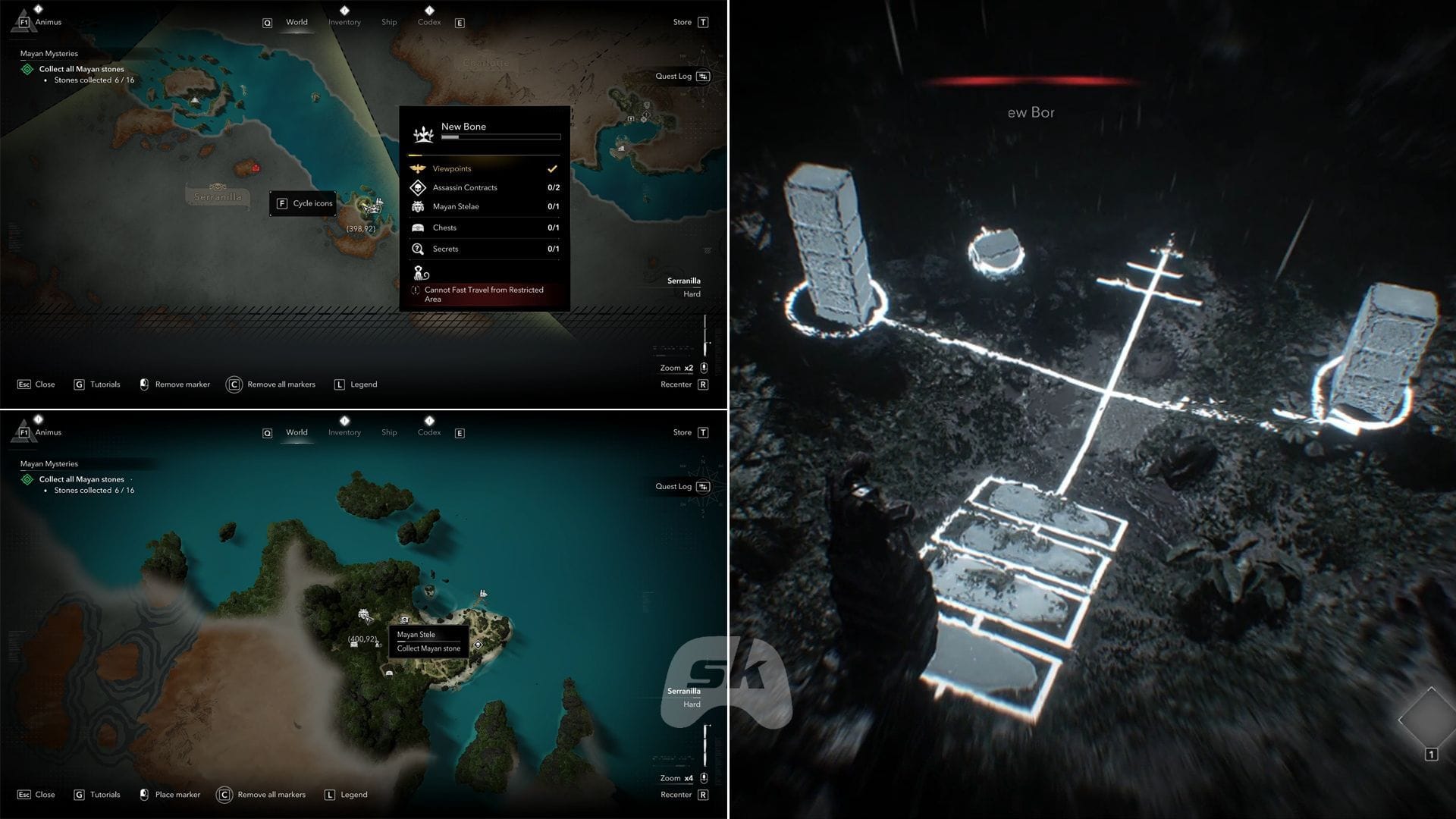 New Bone Mayan stelae solution (Image via Sportskeeda Gaming || Ubisoft)