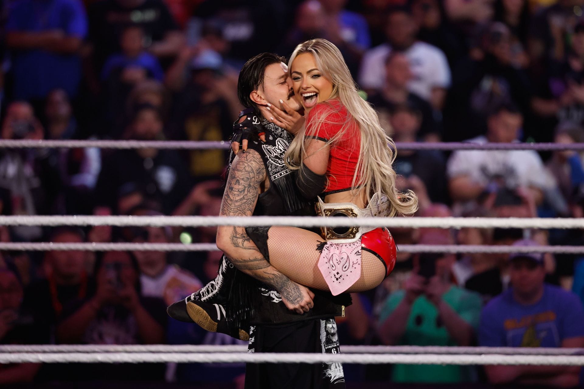 Liv Morgan Reacts To Dominik Mysterio Betraying Major WWE Superstar