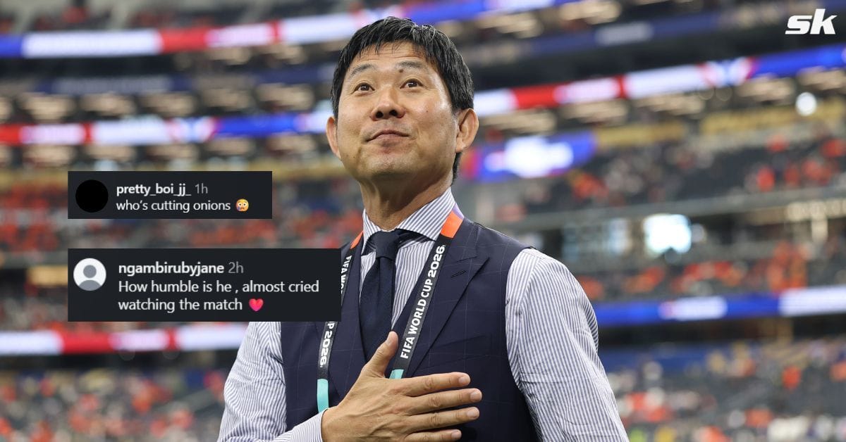 "How humble is he", "Lot of respect for the coach " - Fans react as Japan coach Hajime Moriyasu apologizes to his players after FIFA World Cup exit