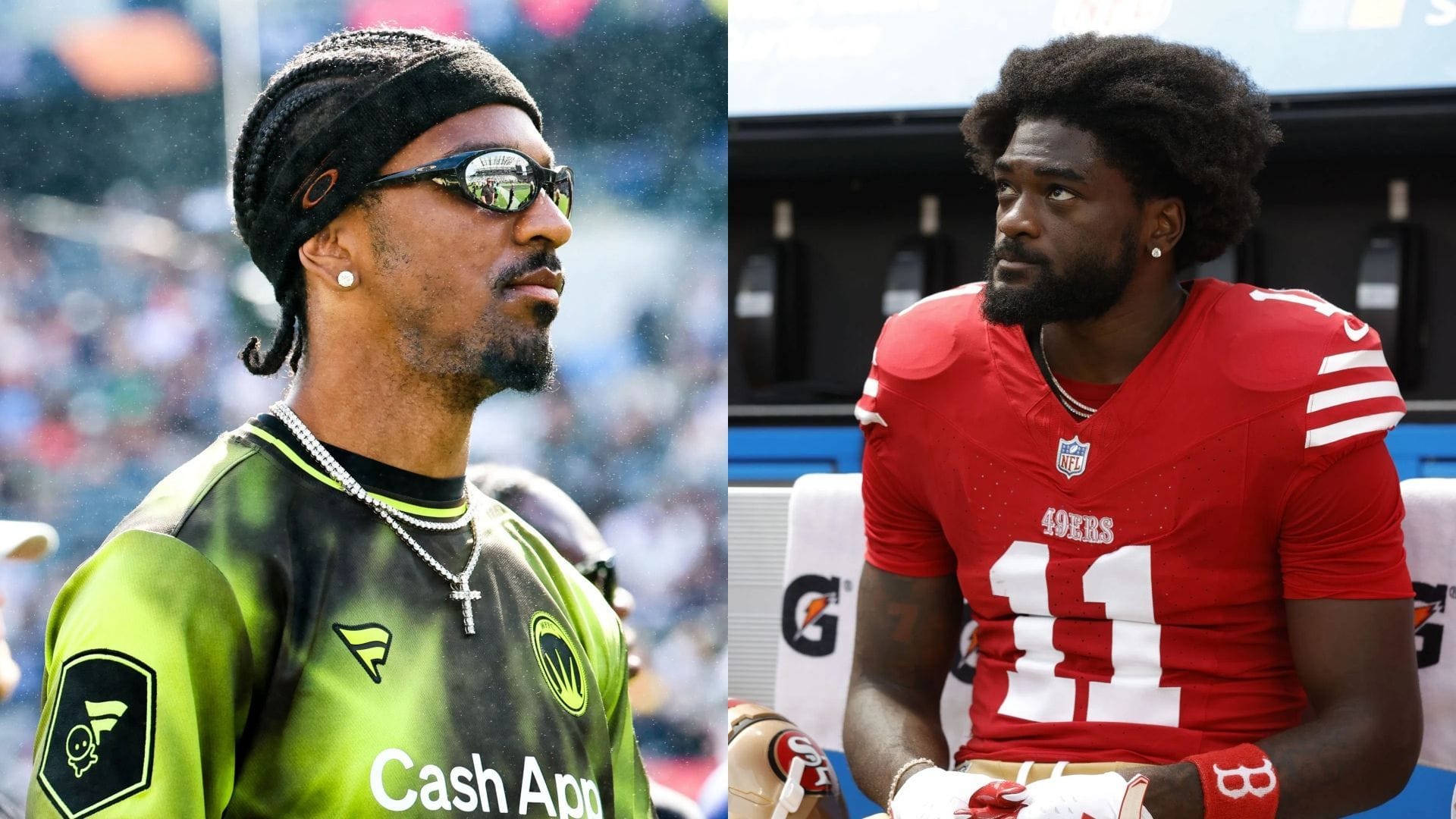 Jayden Daniels unfollows Brandon Aiyuk on Instagram after WR takes shots at his mom amid contract standoff with 49ers