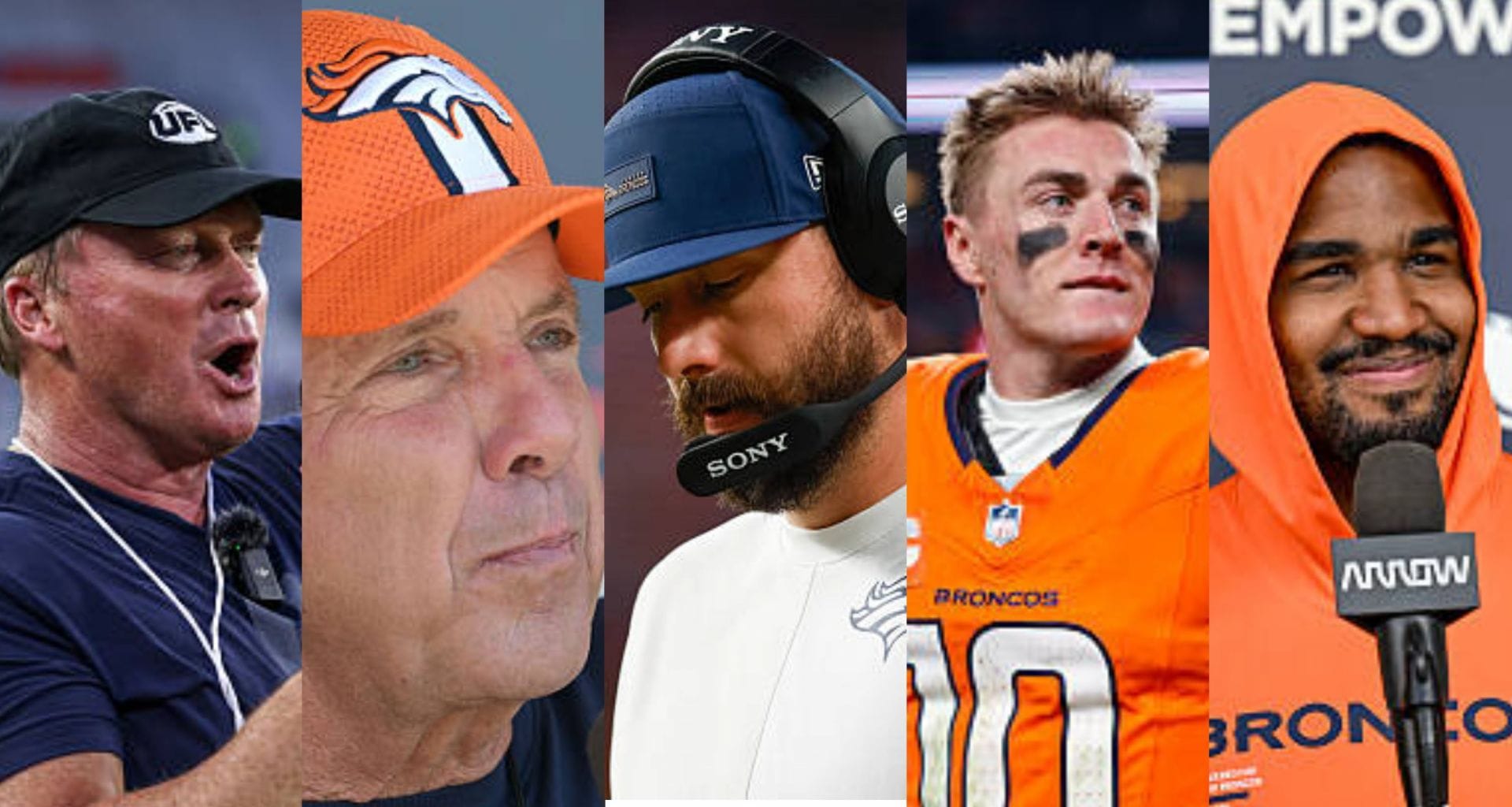 Ex-NFL HC Jon Gruden sends warning to Sean Payton and new play caller Davis Webb over Bo Nix's return and Jaylen Waddle's addition