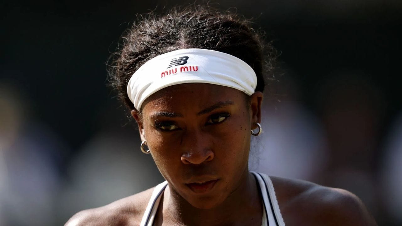 "Biggest choke job in Wimbledon history" - Coco Gauff fans speechless after shocking match-point blunder in heartbreaking SF loss