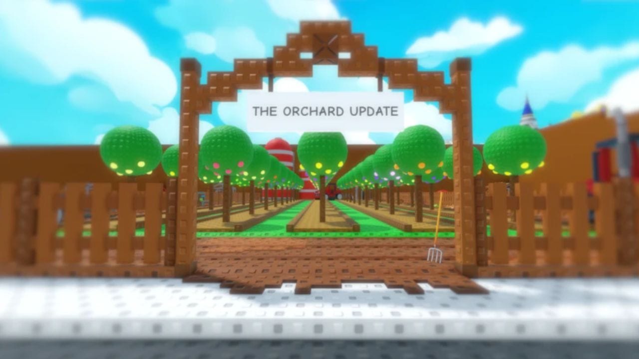 A atualização Orchard (imagem via Roblox)