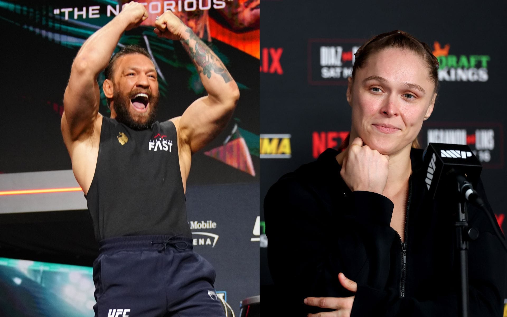 Chael Sonnen claims Ronda Rousey would be "just one of the girls" in the UFC today while discussing Conor McGregor's stardom