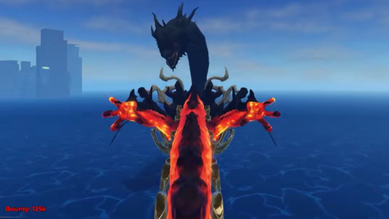 Besta do Mar (Imagem via Roblox)