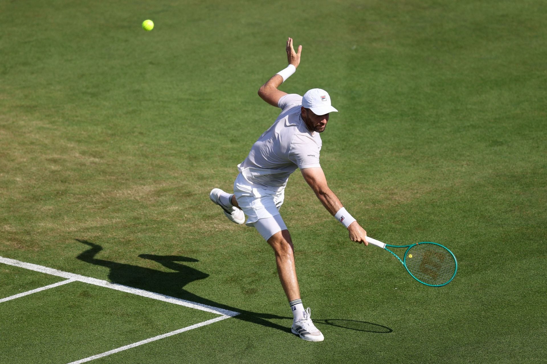 Halys in action at the 2026 Lexus Eastbourne Open (Image Source: Getty)