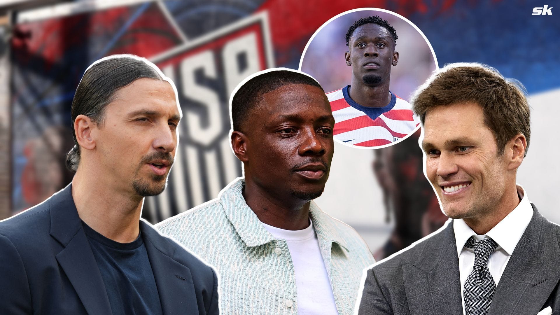 Tom Brady's ex-teammate drops 3-word reaction to Zlatan Ibrahimovic poking fun at FIFA lifting Folarin Balogun’s suspension