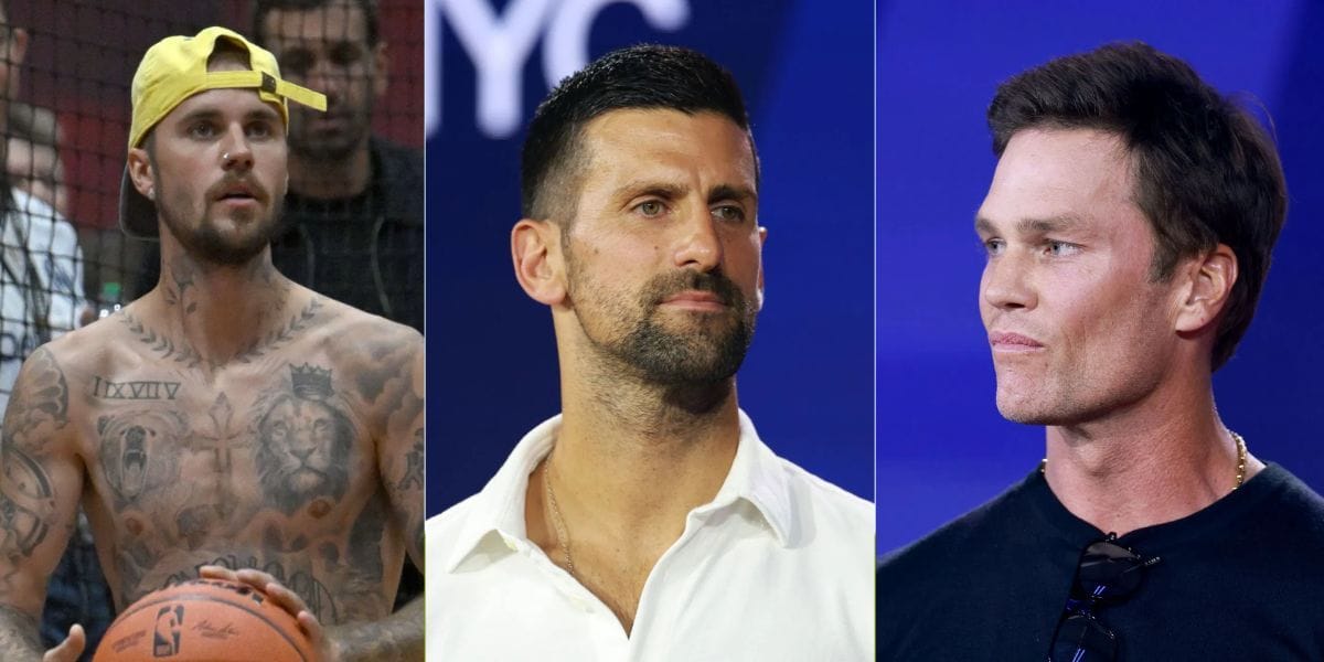 "Full-time joker"  - Novak Djokovic fans react to Serb's wild Justin Bieber-Tom Brady interaction, WWE debut & more at Fanatics Fest