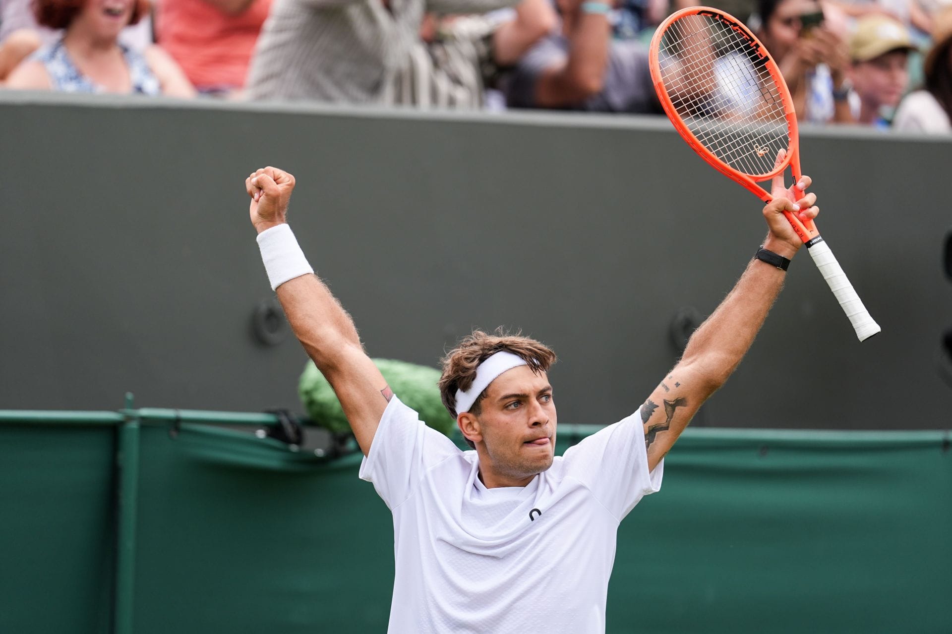 Flavio Cobolli no Campeonato - Wimbledon. (Fonte: Getty)
