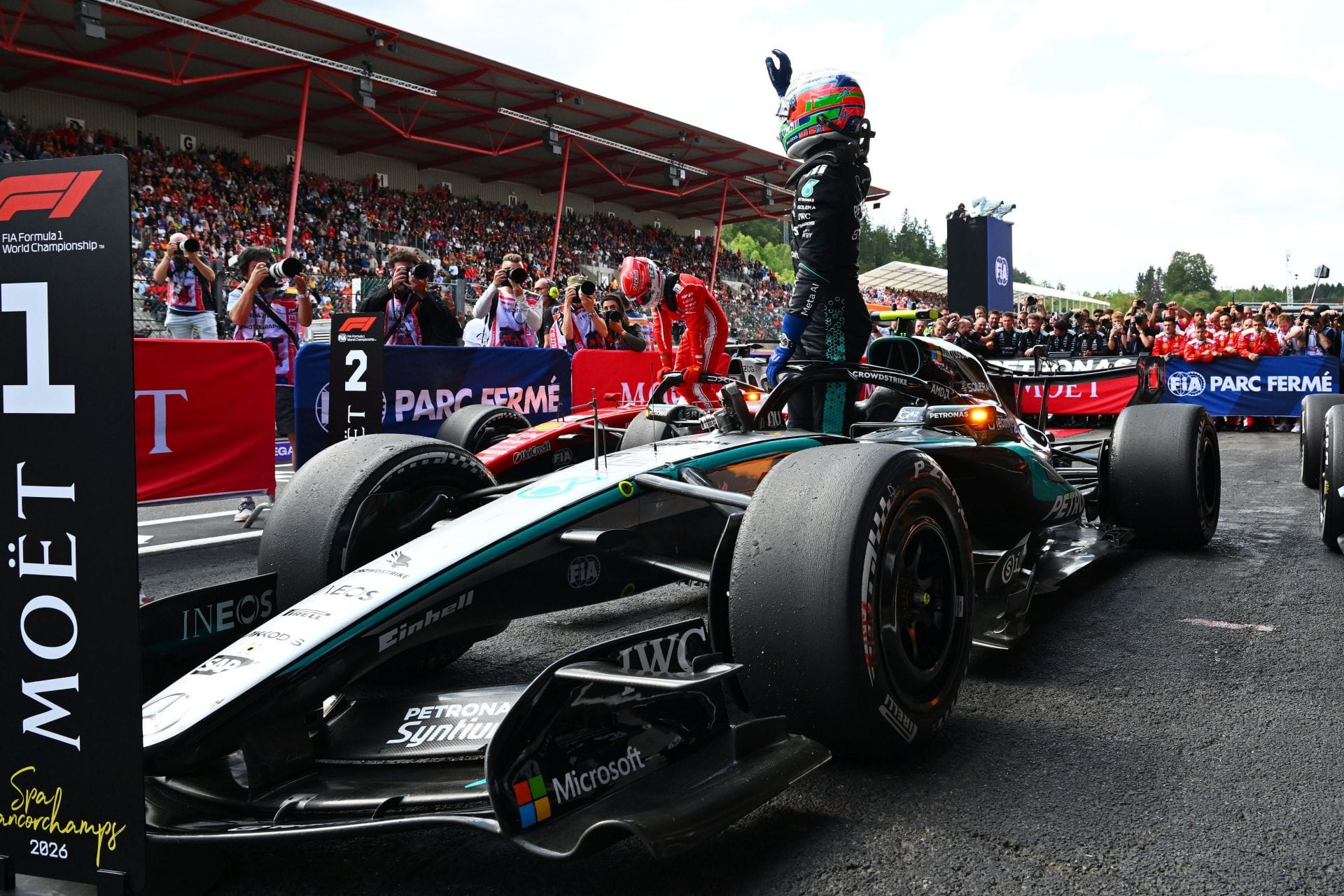 2026 F1 Belgian GP: Full Results and Championship Standings after the race
