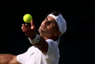 Marcos Giron em ação no Campeonato de Wimbledon de 2026 (Fonte: Getty)