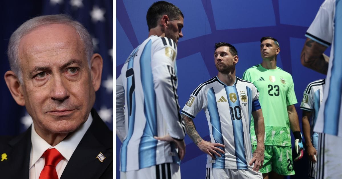 Israel Prime Minister Benjamin Netanyahu reveals why he's supporting Argentina at the 2026 FIFA World Cup