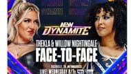 Willow Nightingale will meet Thekla this week on Dynamite (Image via X/@AEW)