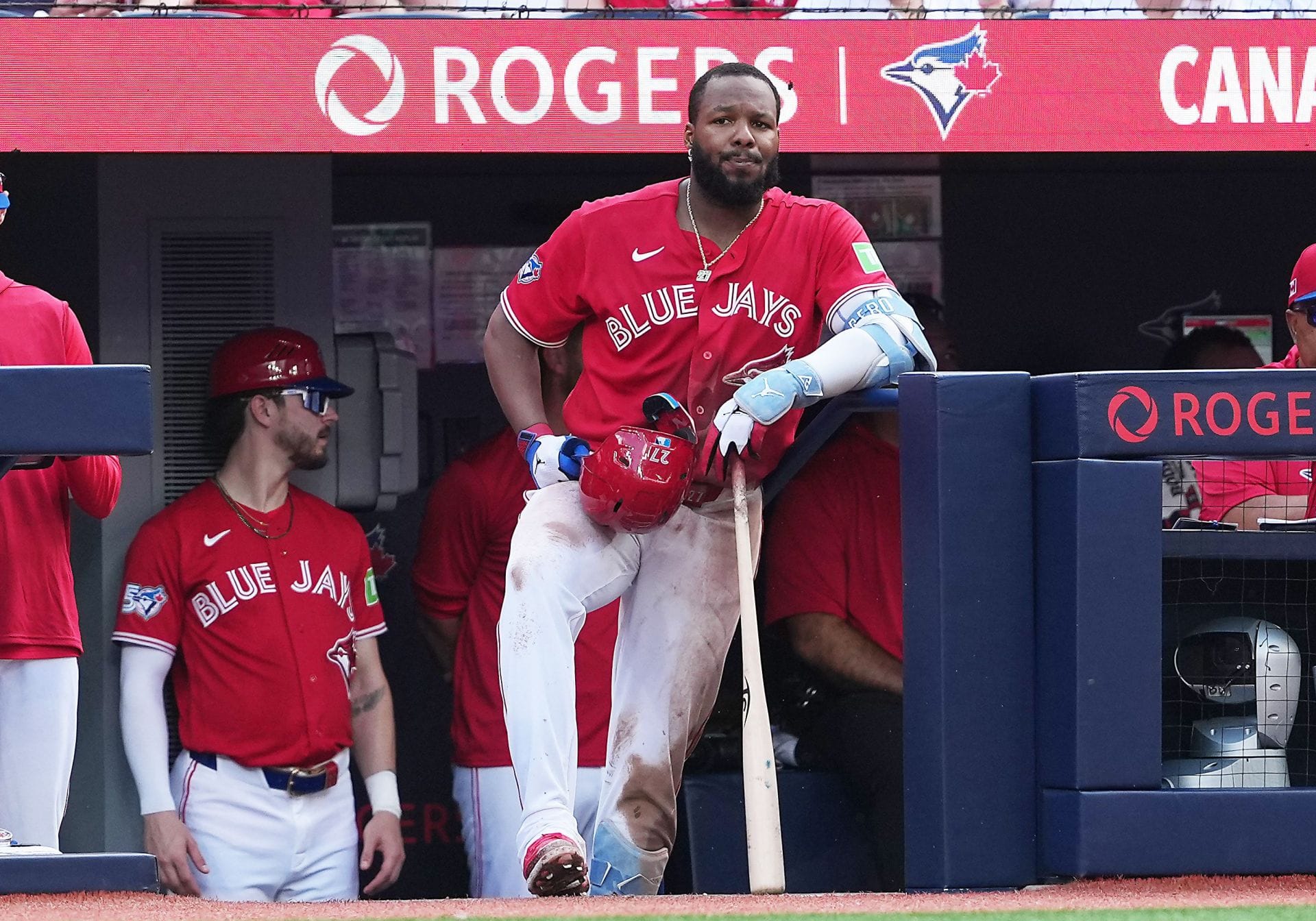 PICTURE: Vladimir Guerrero Jr.'s sister Vleidy dons blue bikini, shares selfie from outdoor outing