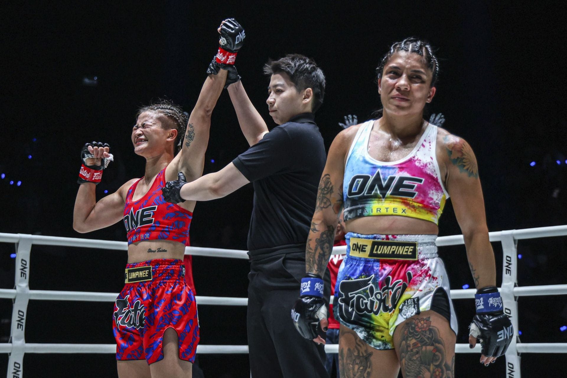 “I’m completely disappointed” – Stamp Fairtex critical of own performance after a close split decision over Cynthia Flores