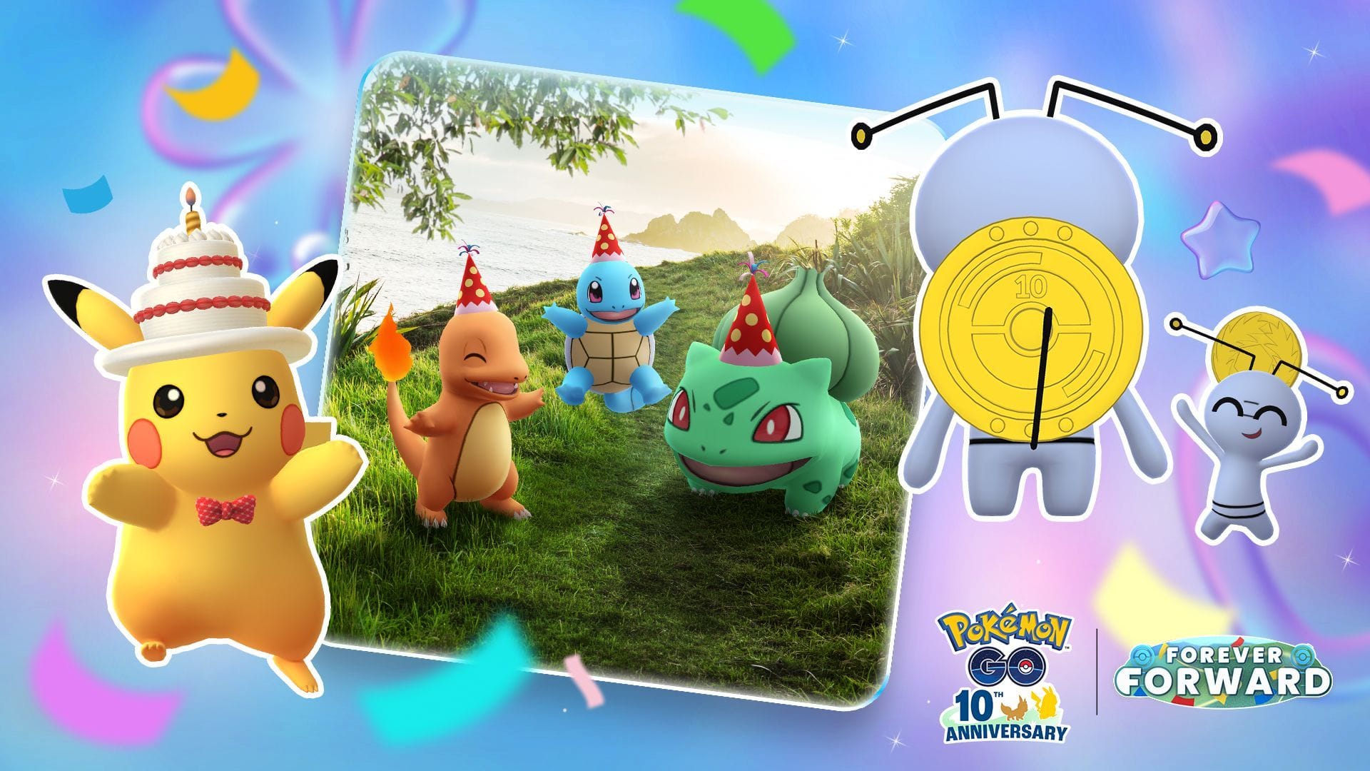 Pokemon GO 10th Anniversary Party Timed Research tasks and rewards